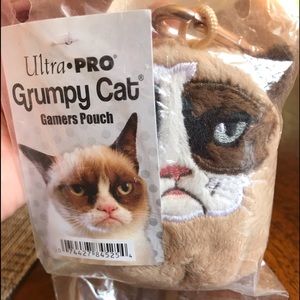 Grumpy Cat Plush Pouch
